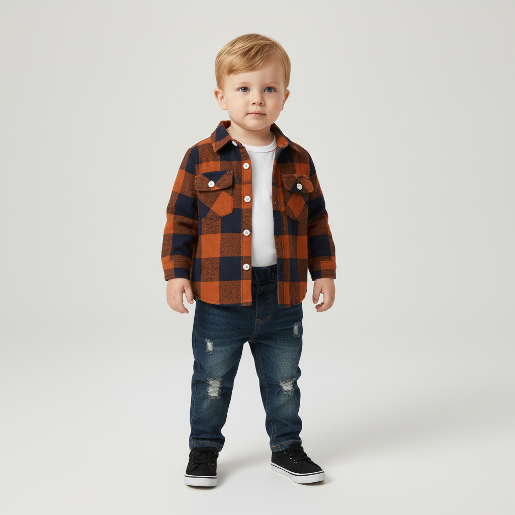 Nordspur | Plaid Flannel Shirt Set