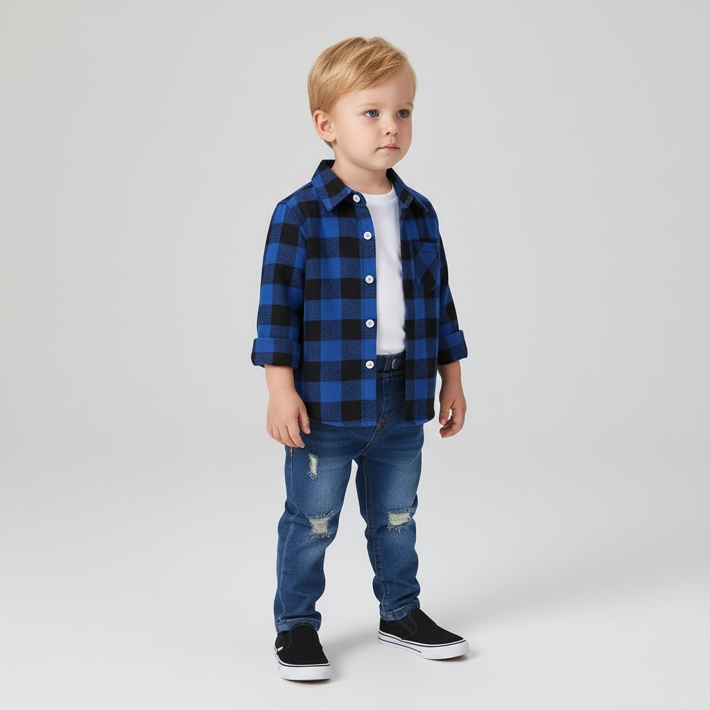 Nordspur | Plaid Flannel Shirt Set