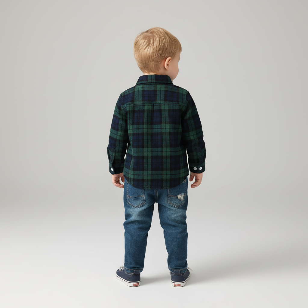 Nordspur | Plaid Flannel Shirt Set