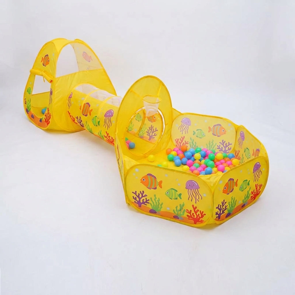 Nordspur | Playqube Foldable 3 In 1 Play Tent