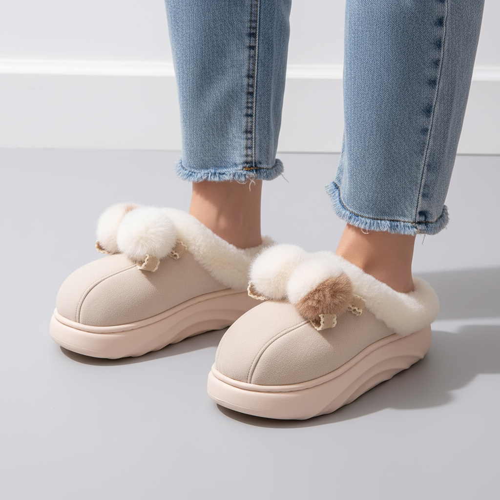Nordspur | Plush Faux Fur Slippers