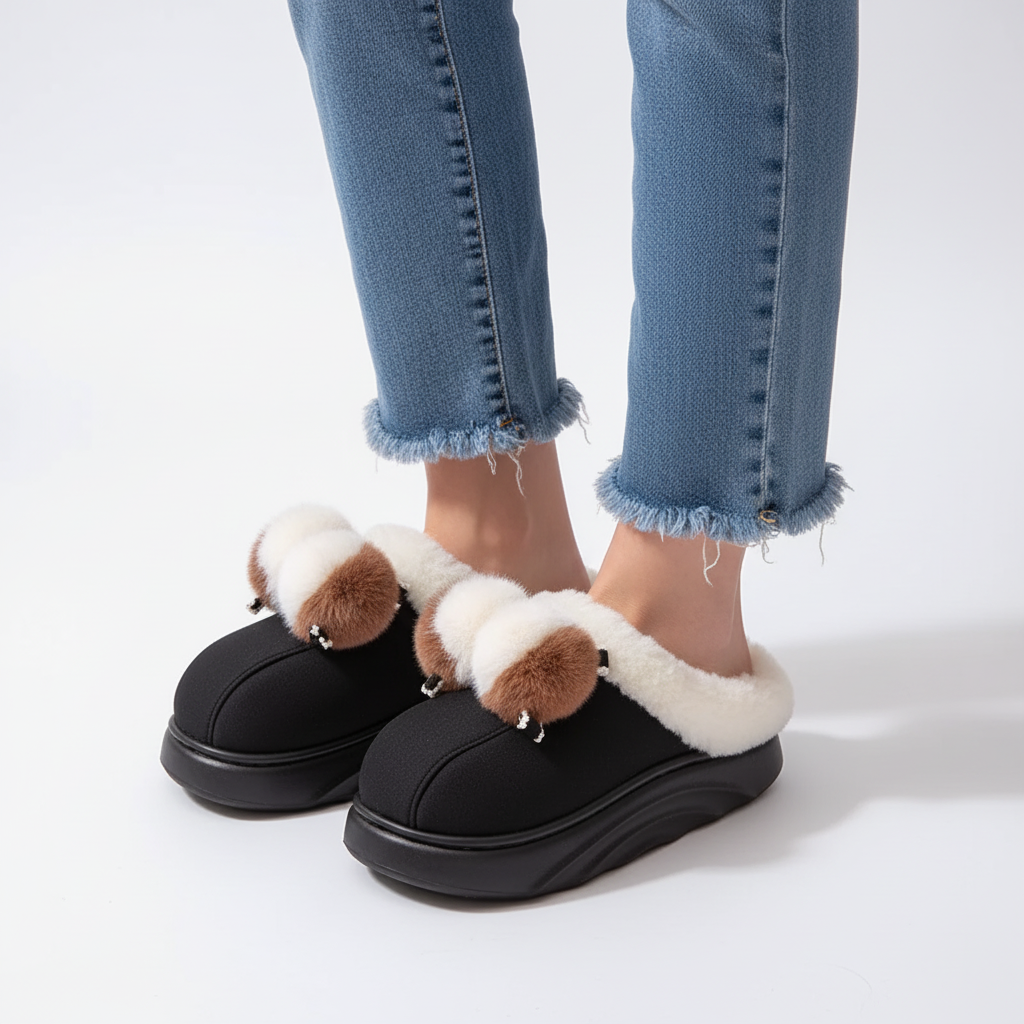 Nordspur | Plush Faux Fur Slippers
