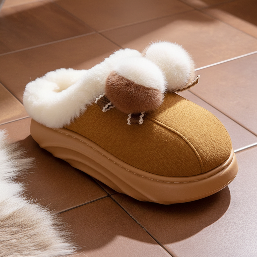 Nordspur | Plush Faux Fur Slippers