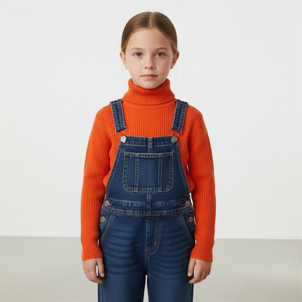Nordspur | Rib Knit Cotton Turtleneck