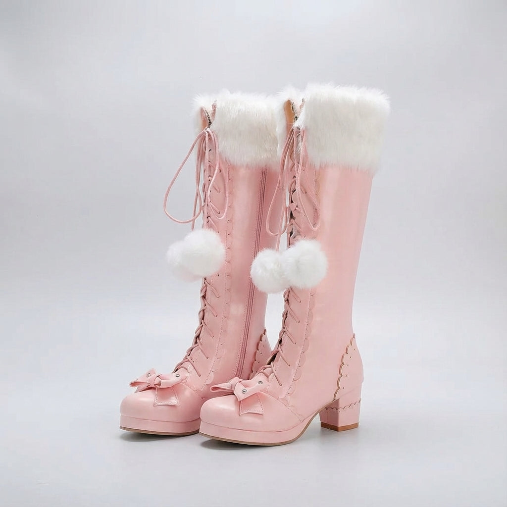 Nordspur | Roselacea Knee High Lace Boots