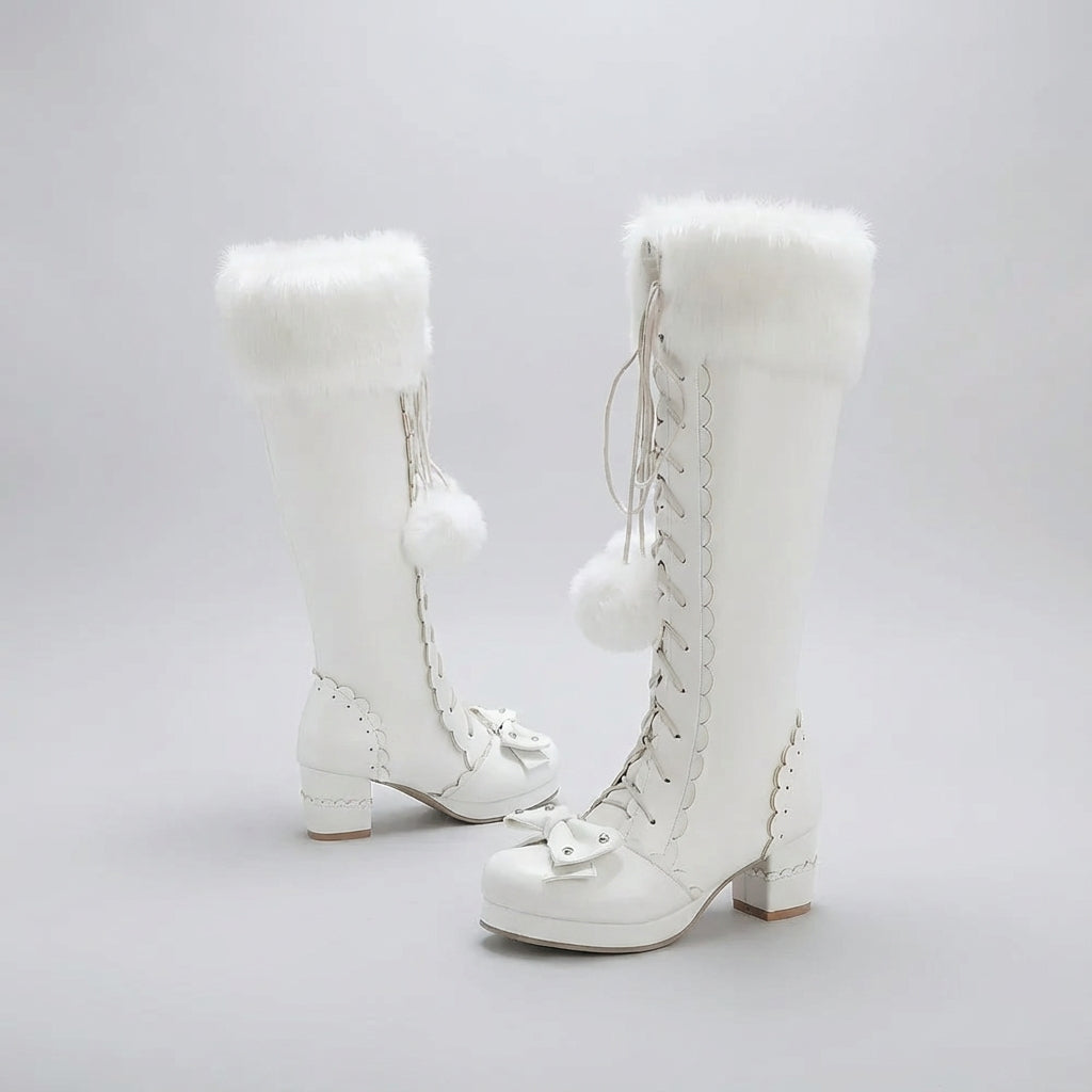 Nordspur | Roselacea Knee High Lace Boots