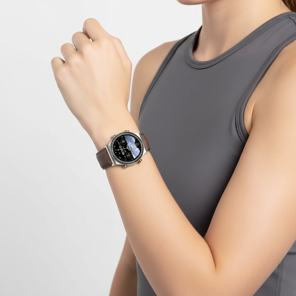 Nordspur | Round HD Touchscreen Smartwatch