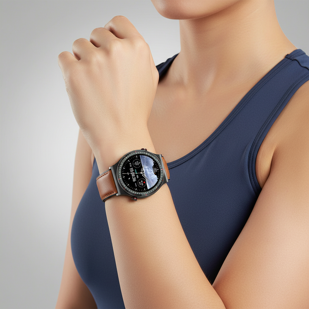 Nordspur | Round HD Touchscreen Smartwatch