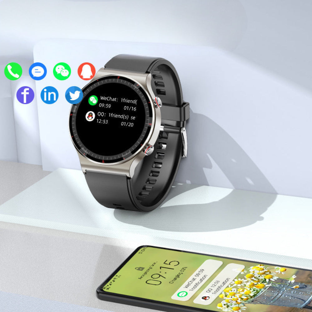 Nordspur | Round HD Touchscreen Smartwatch