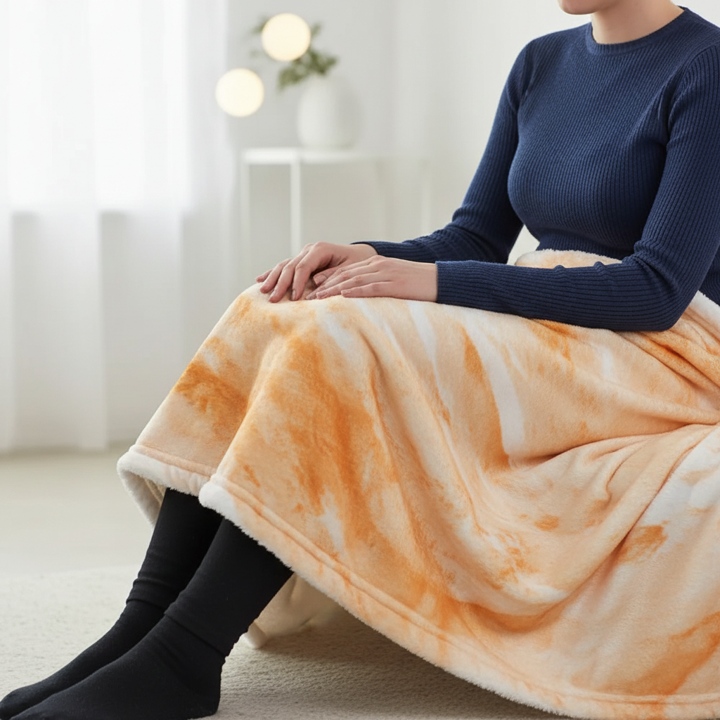 Nordspur | Round Printed Flannel Blanket