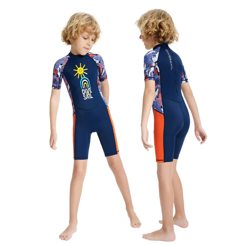 Nordspur | Seakiddo Short Sleeve One Piece Swimsuit