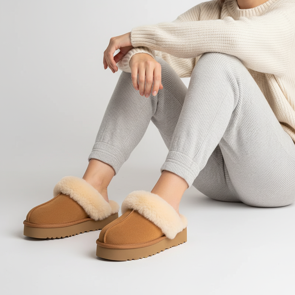 Nordspur | Sheepskin Fur Lined Slipper