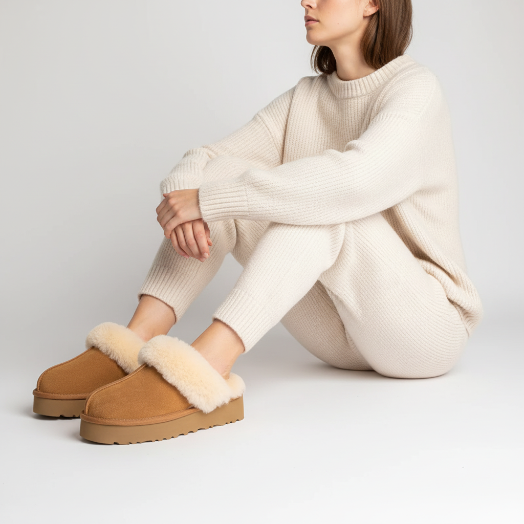 Nordspur | Sheepskin Fur Lined Slipper