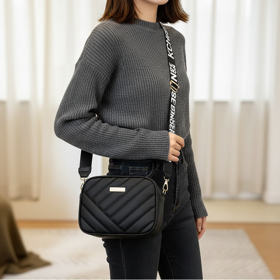 Nordspur | Small Quilted Crossbody Bag