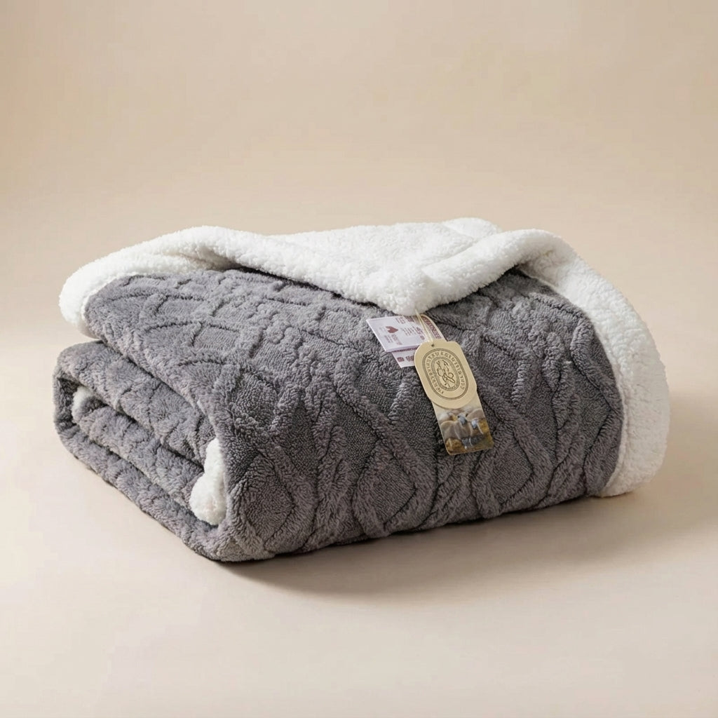 Nordspur | Snuglance Reversible Plush Bed Throw