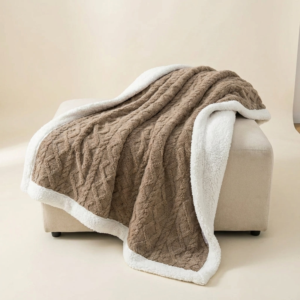 Nordspur | Snuglance Reversible Plush Bed Throw