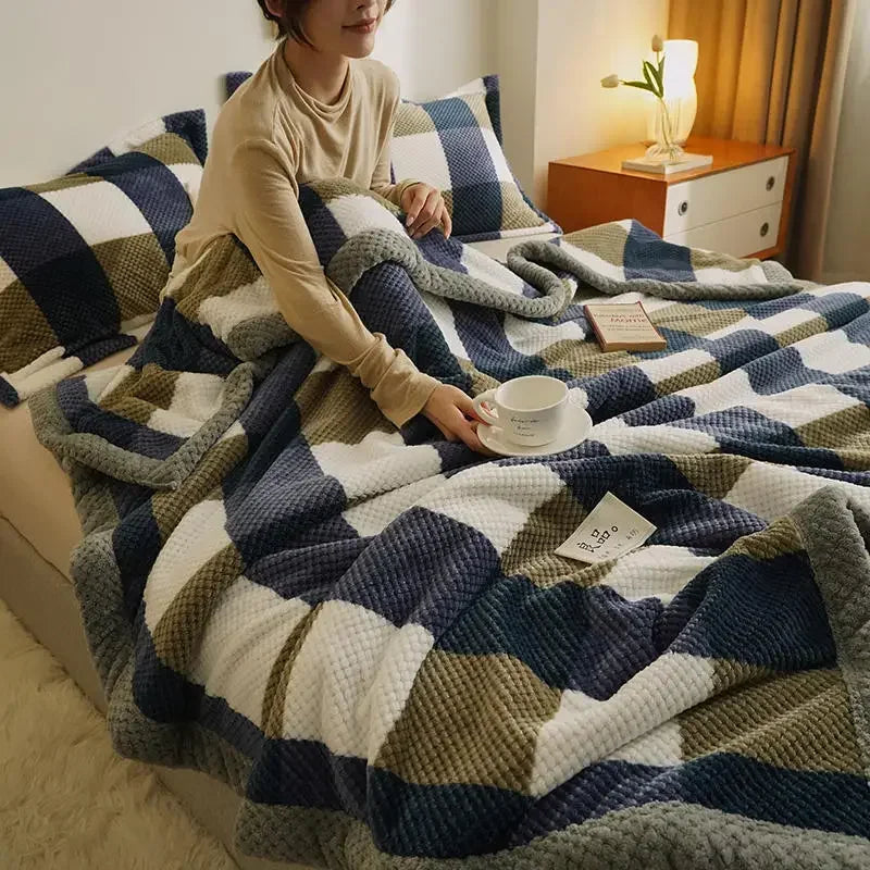 Nordspur | Snugmora Knitted Throw Blanket