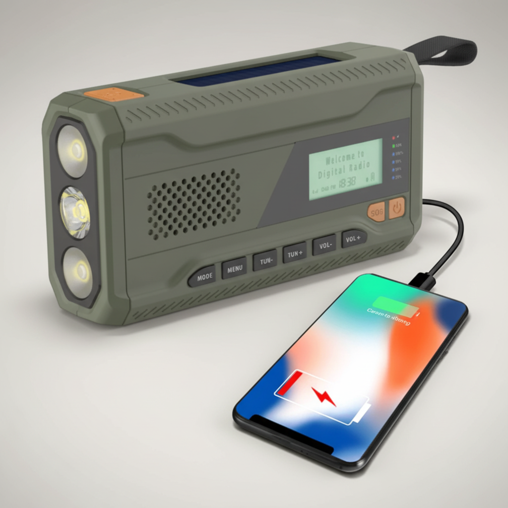 Nordspur | Solanta Portable Solar Crank Radio