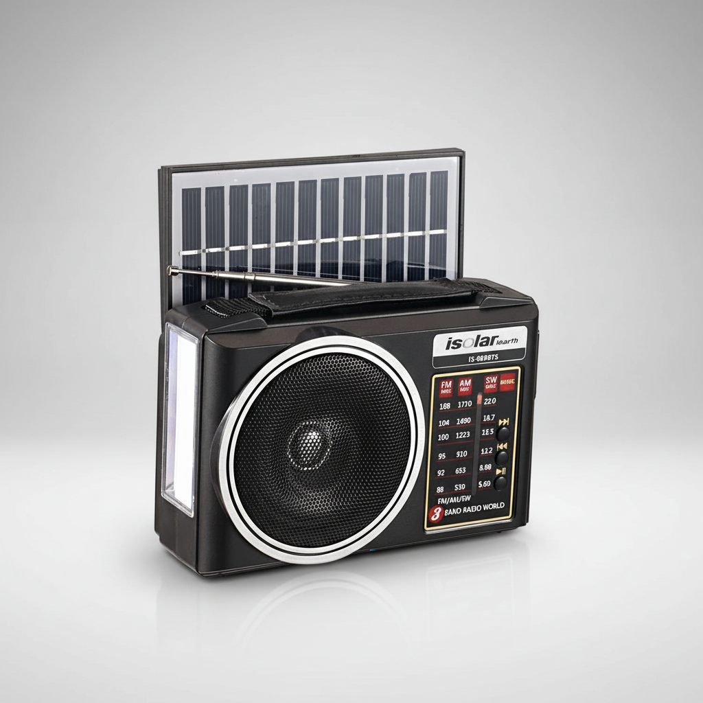 Nordspur | Solaraudio Portable Solar Emergency Radio