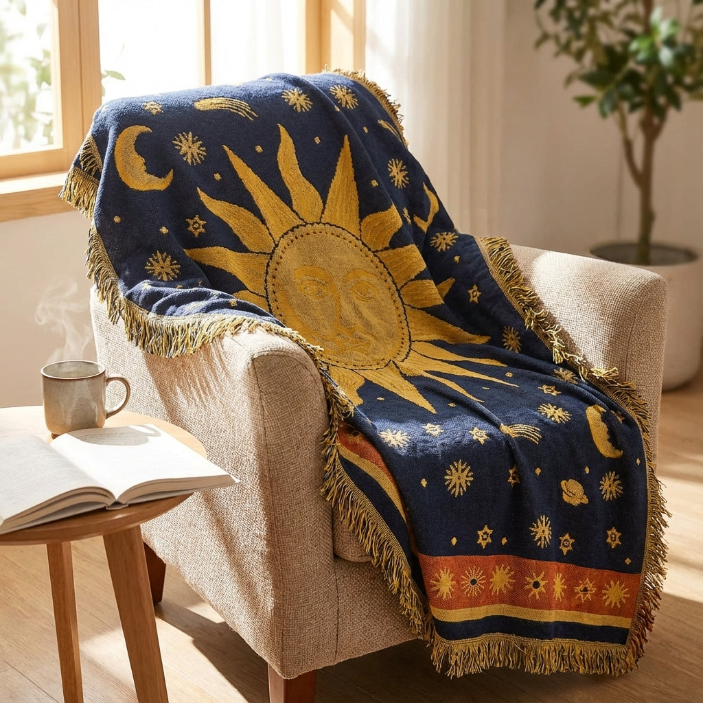 Nordspur | Solareve Bohemian Tapestry Throw