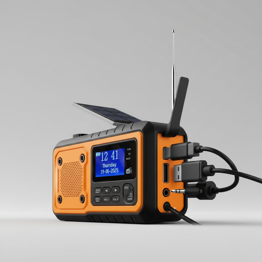 Nordspur | Solavox Portable Emergency Crank Radio
