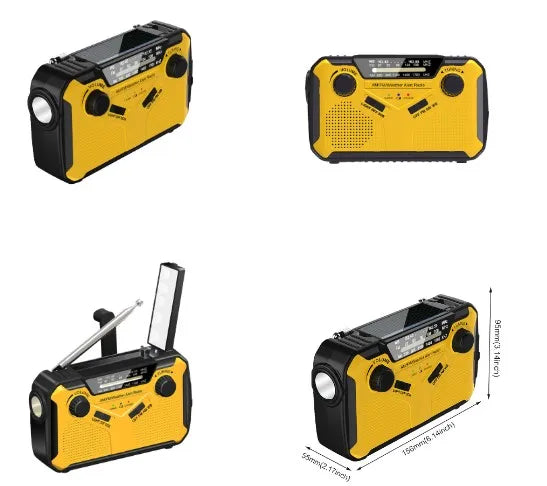 Nordspur | Solifone Portable Crank Solar Radio