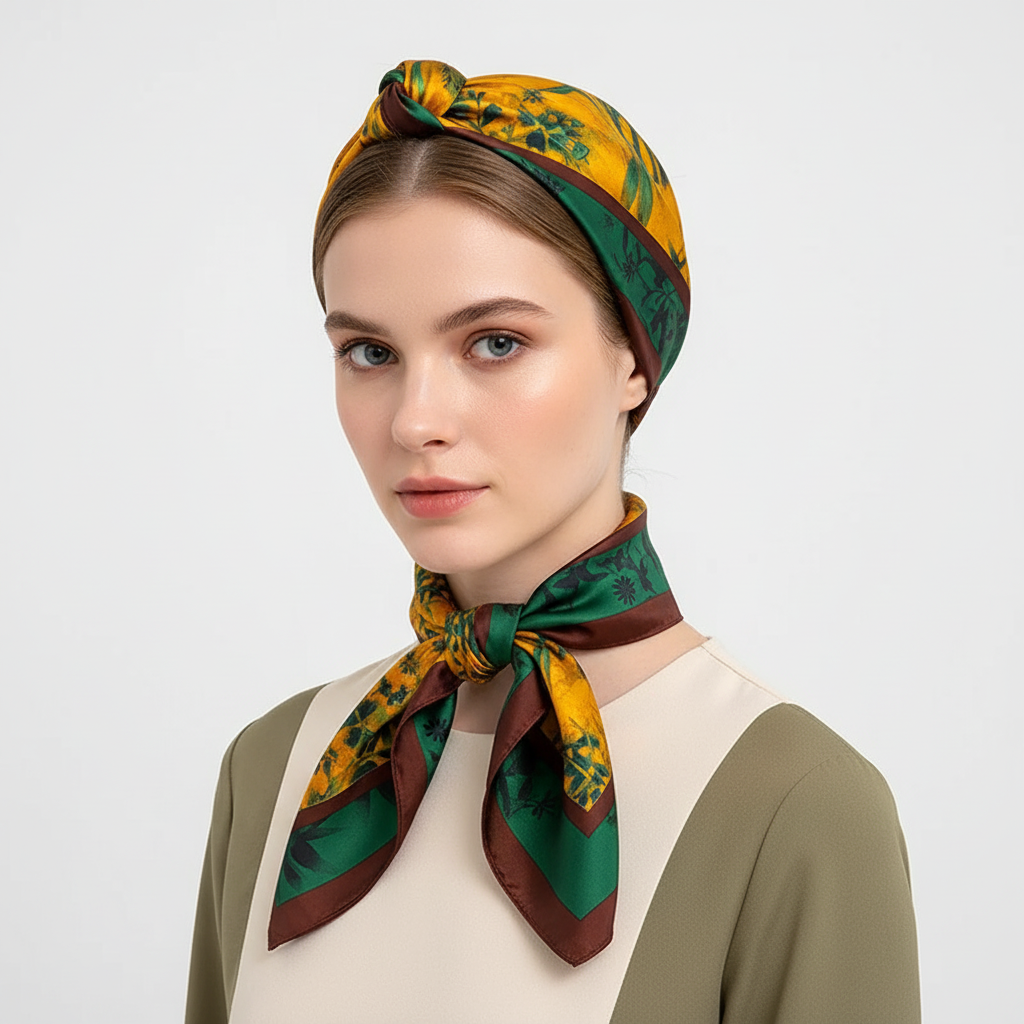 Nordspur | Square Silk Style Scarf