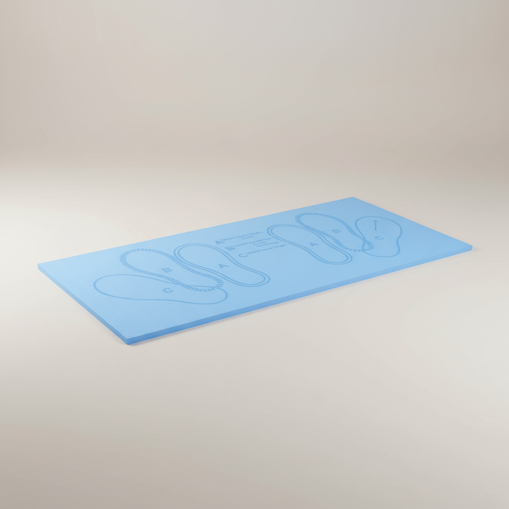 Nordspur | SquatraGuide Compact Exercise Position Mat