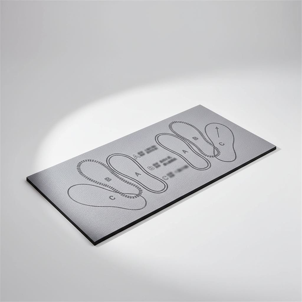 Nordspur | SquatraGuide Compact Exercise Position Mat