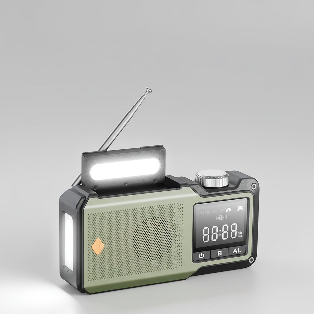 Nordspur | StormLumen Portable Hand Crank Radio