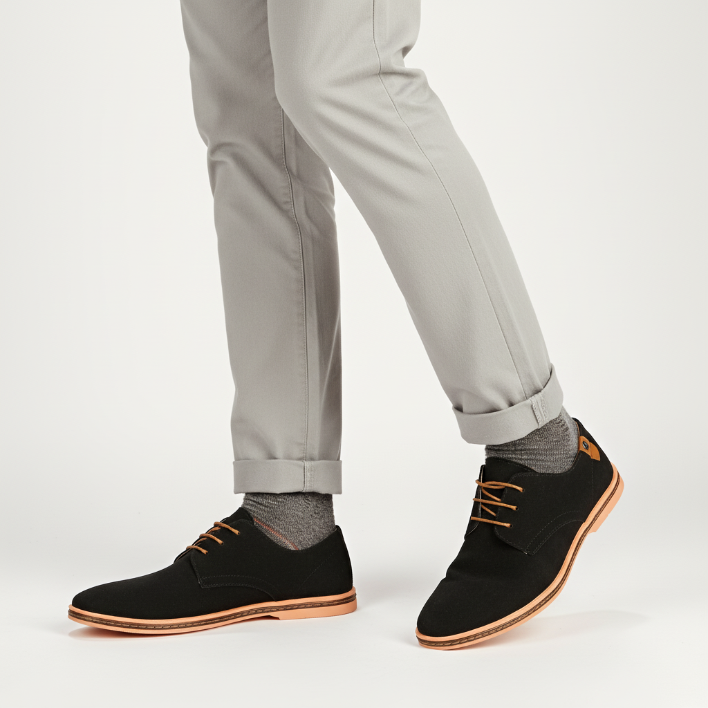 Nordspur | Suede Leather Oxford Shoe