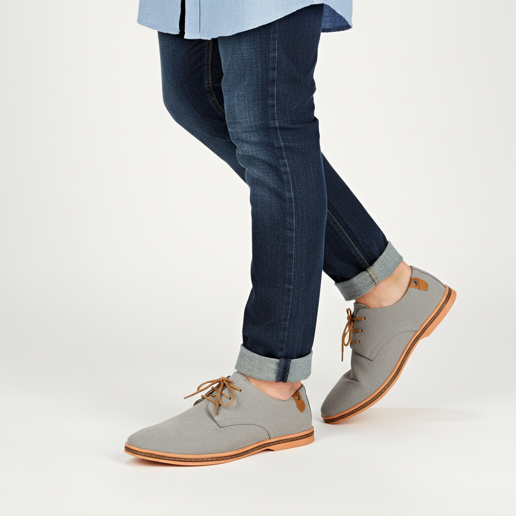 Nordspur | Suede Leather Oxford Shoe