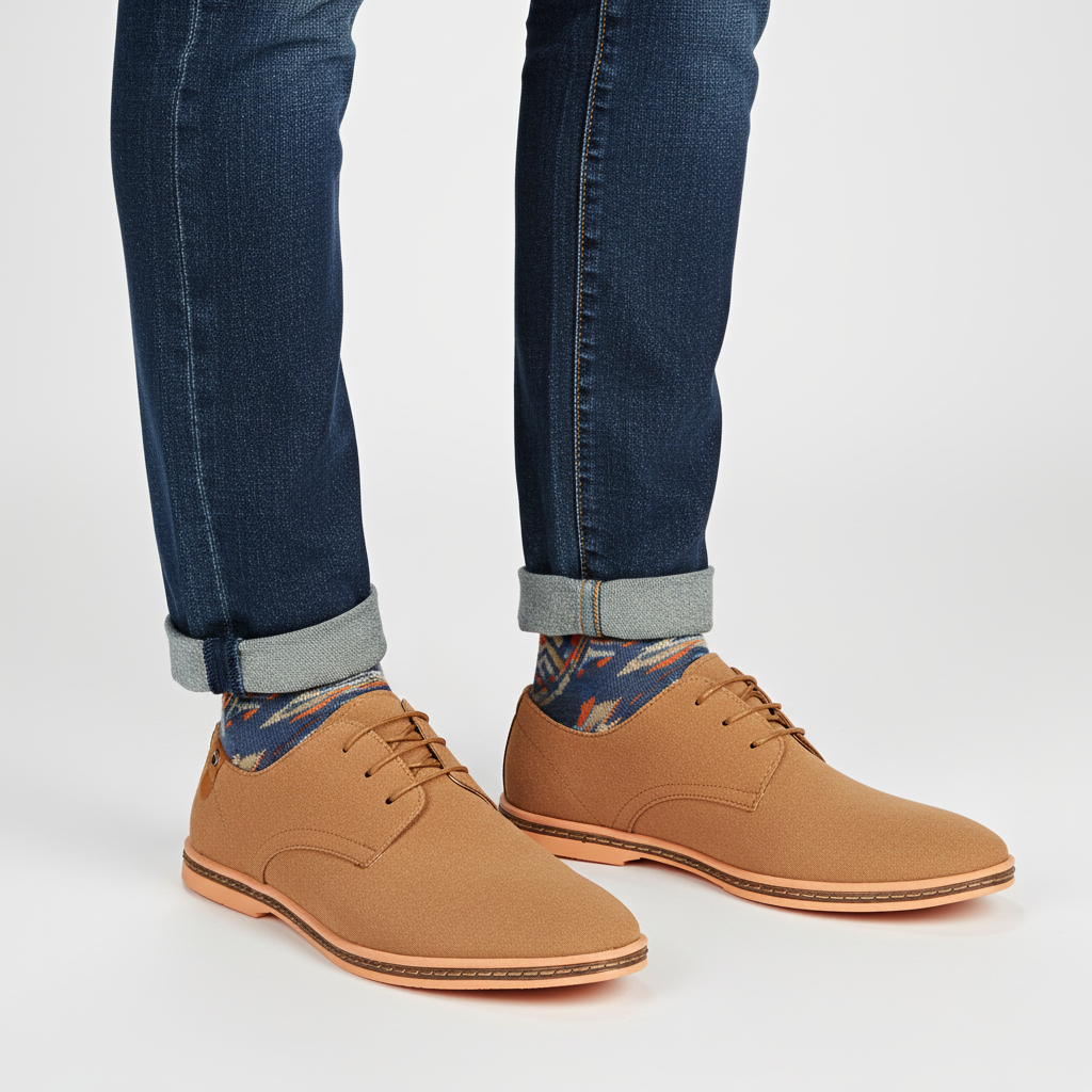 Nordspur | Suede Leather Oxford Shoe