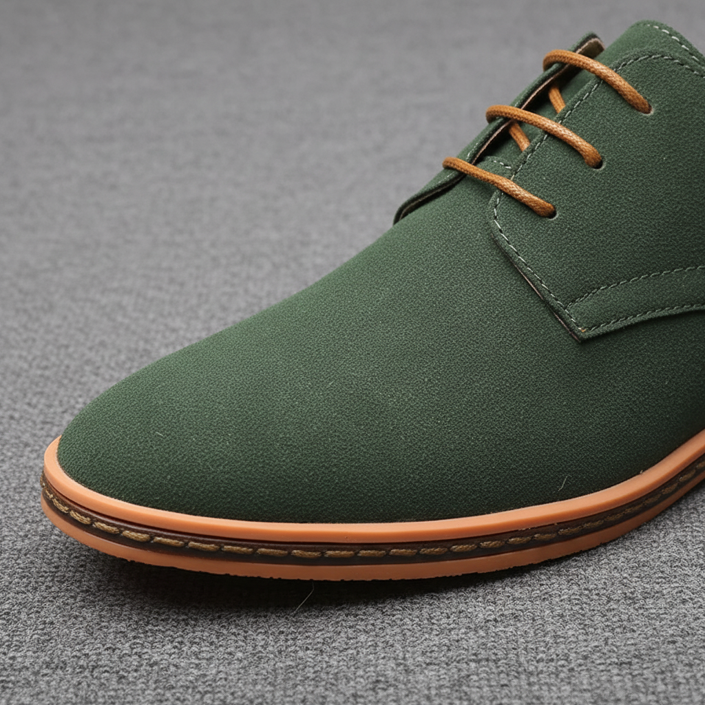 Nordspur | Suede Leather Oxford Shoe