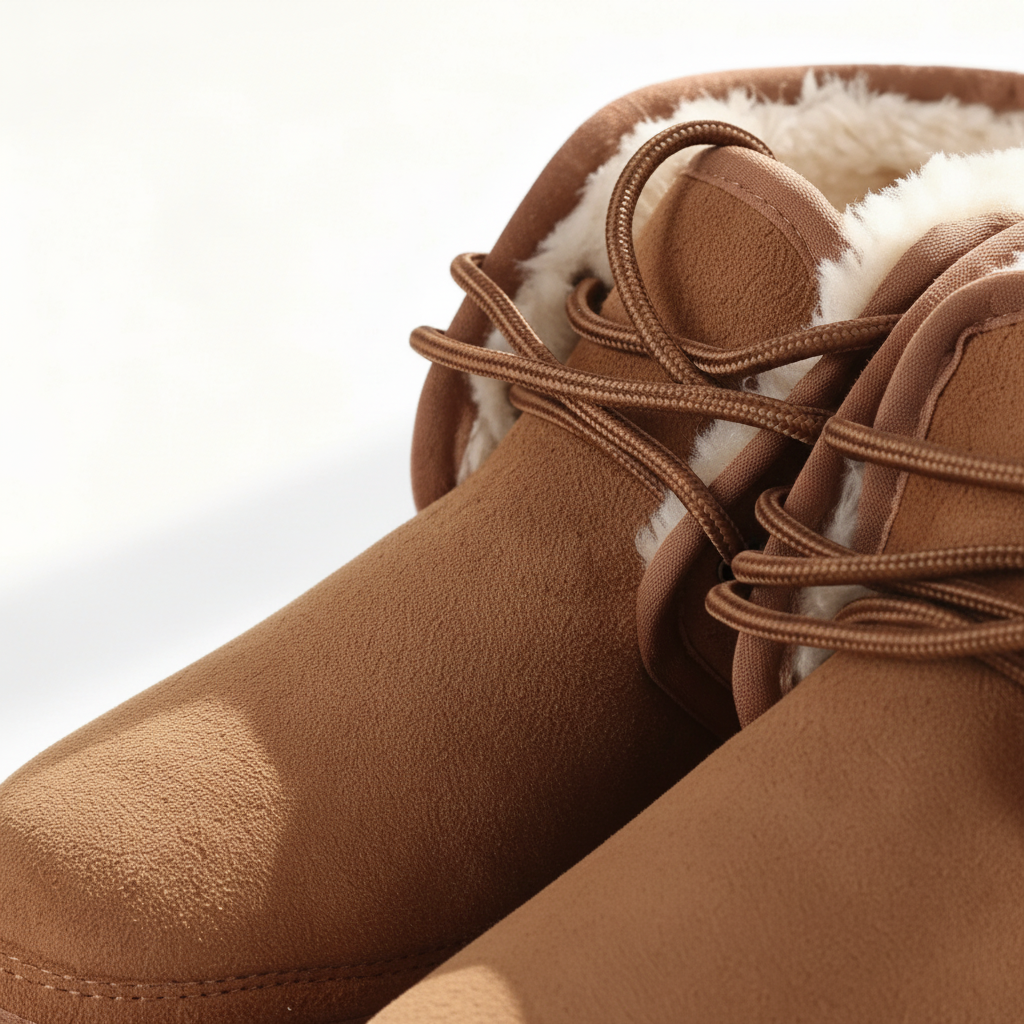 Nordspur | Suede Plush Lined Ankle Boot
