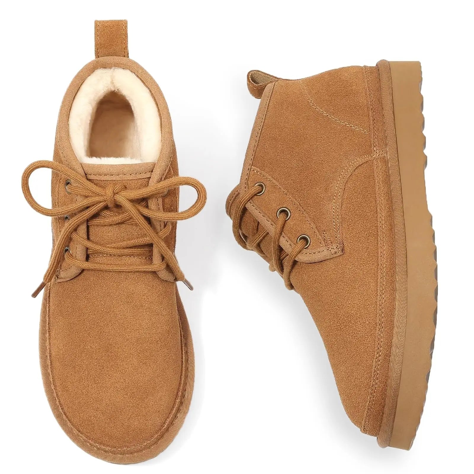 Nordspur | Suede Plush Lined Ankle Boot