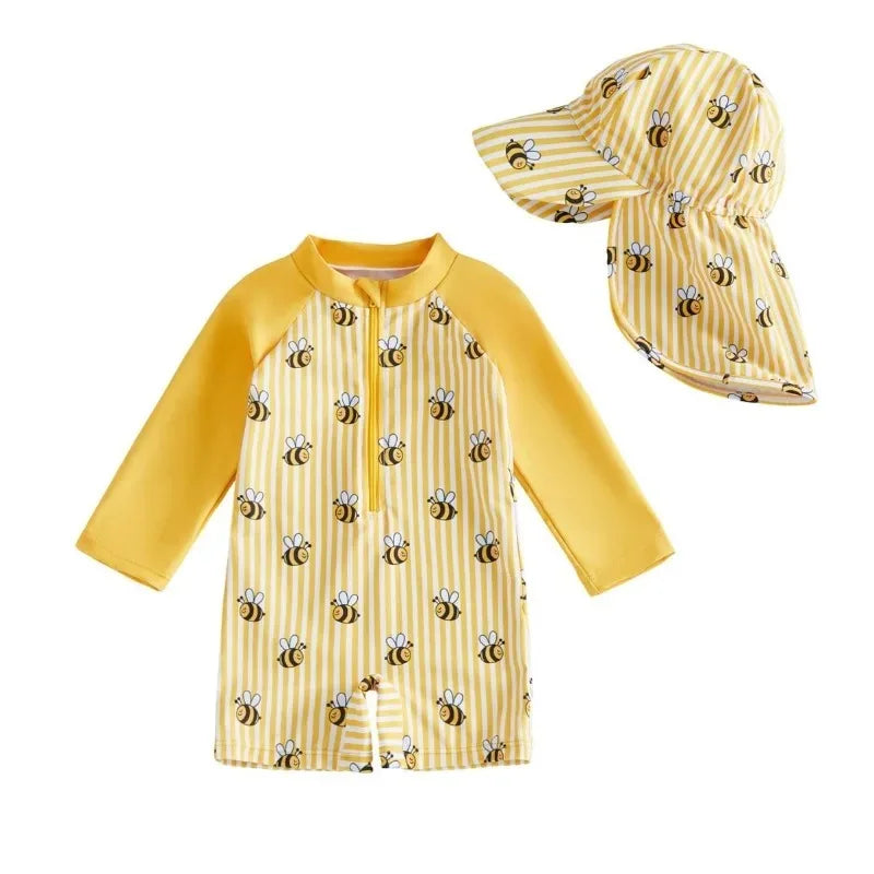 Nordspur | SunTideo Long Sleeve Kids Swimsuit