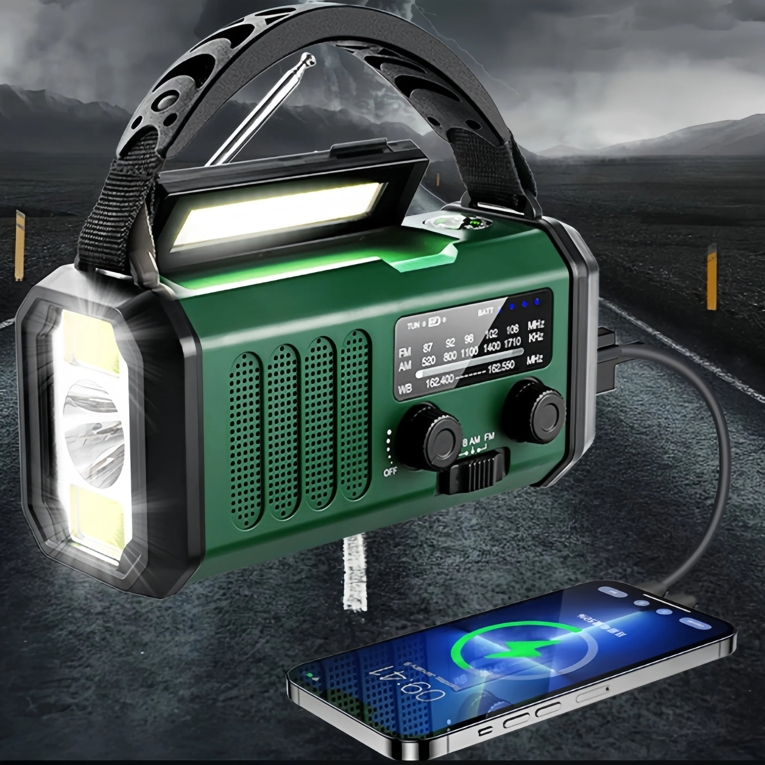 Nordspur | SurviBeam Hand Crank Emergency Radio