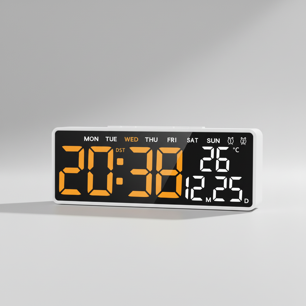 Nordspur | TemporaX Modern Digital Table Clock
