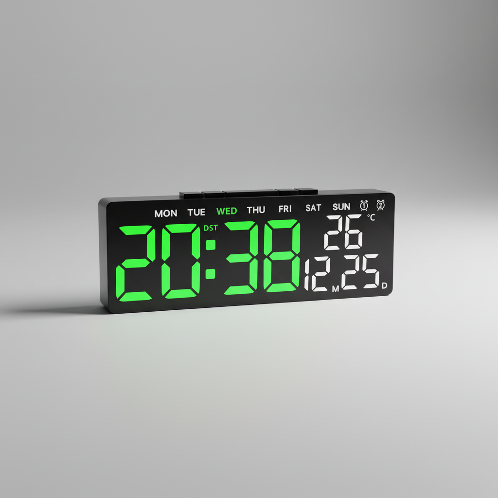 Nordspur | TemporaX Modern Digital Table Clock