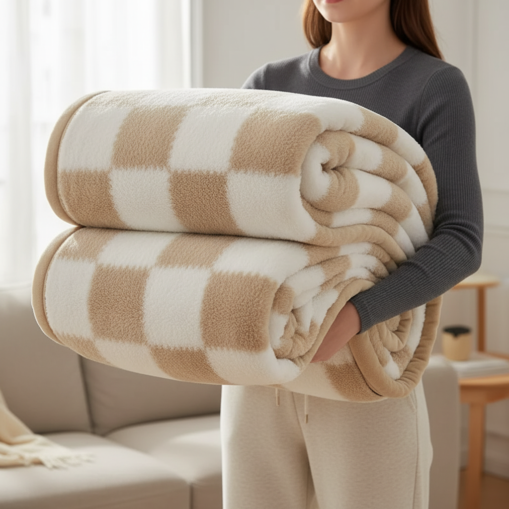 Nordspur | Thick Coral Fleece Blanket