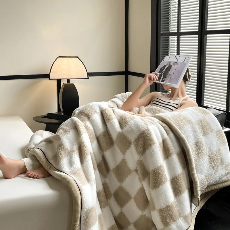 Nordspur | Thick Coral Fleece Blanket