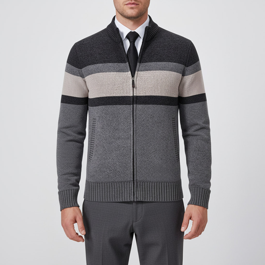 Nordspur | Thick Fleece Zip Cardigan