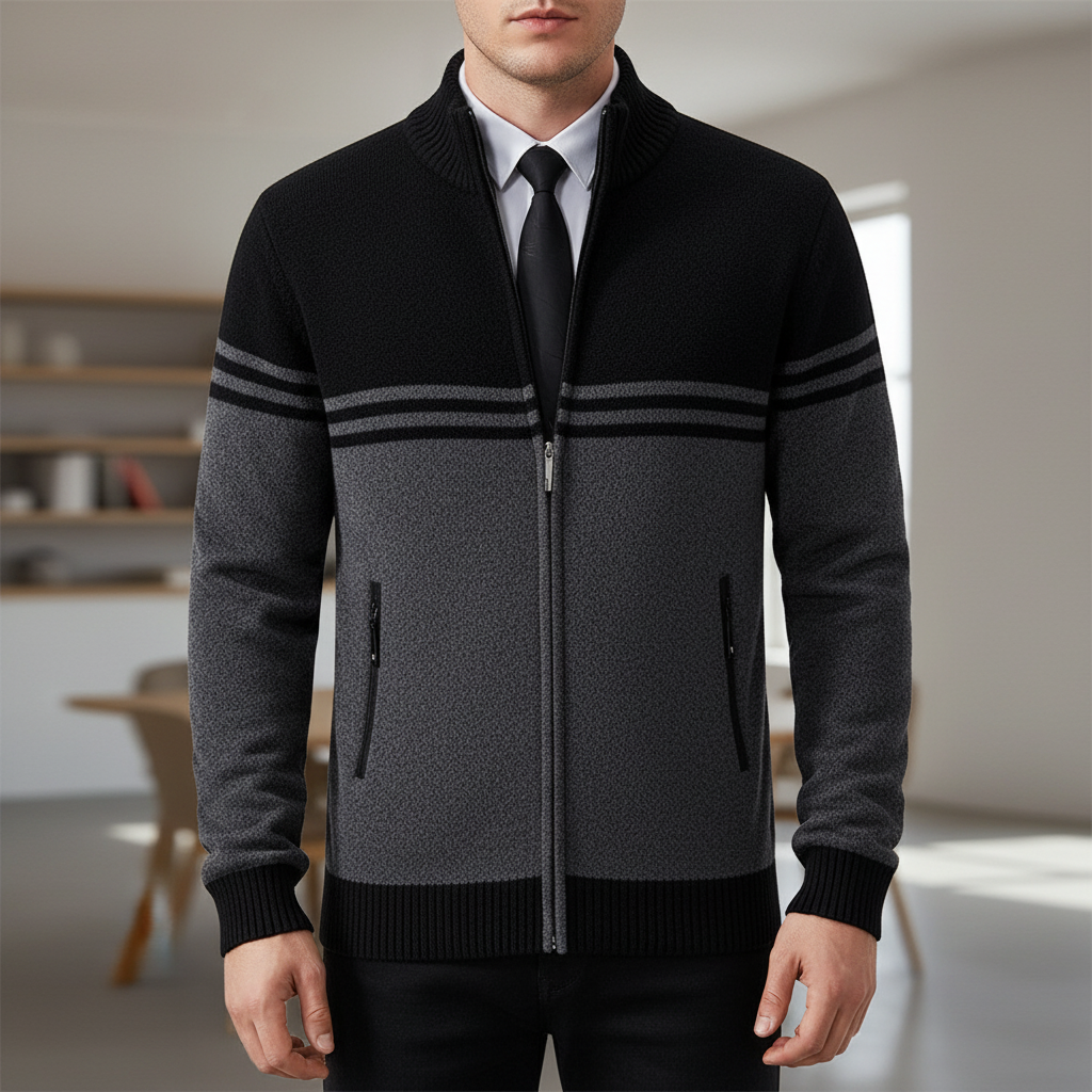 Nordspur | Thick Fleece Zip Cardigan
