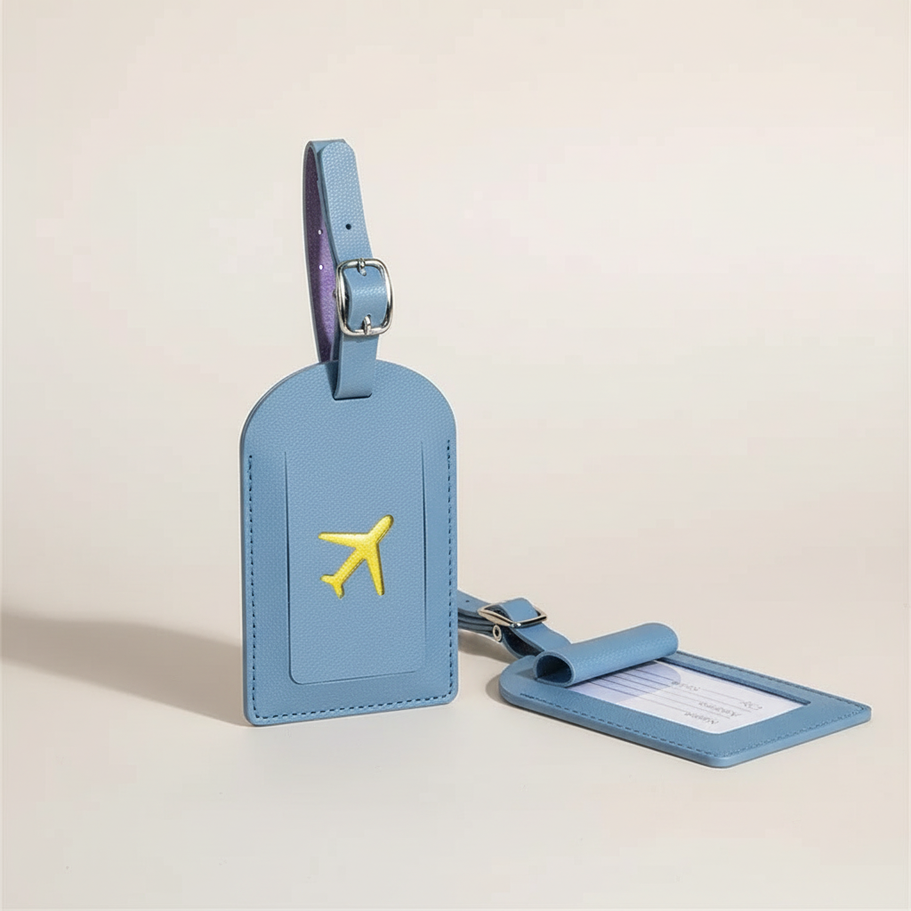 Nordspur | Travelloft Stamped Faux Leather Luggage Tag