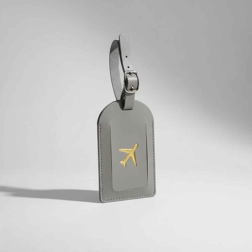 Nordspur | Travelloft Stamped Faux Leather Luggage Tag