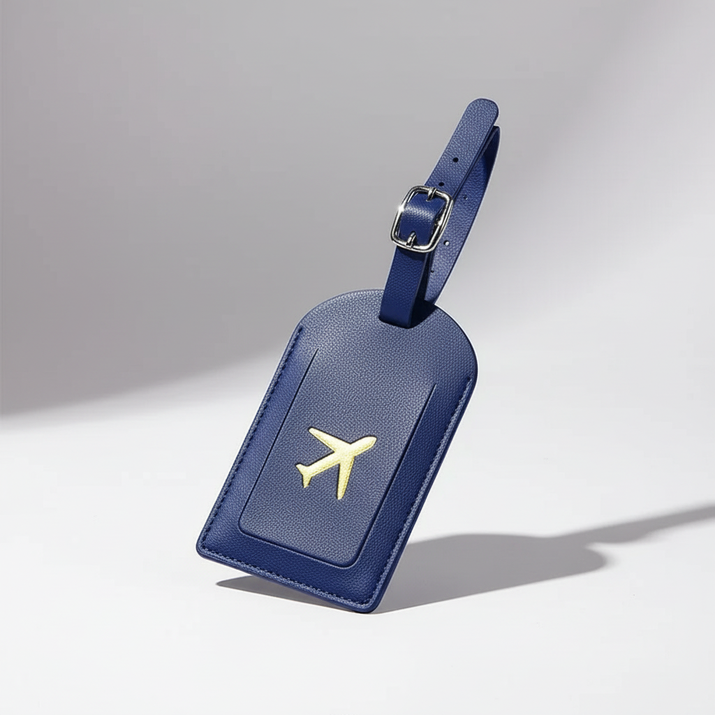 Nordspur | Travelloft Stamped Faux Leather Luggage Tag