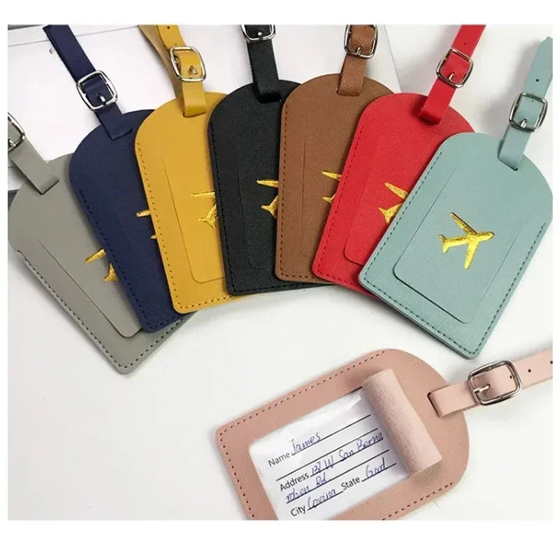 Nordspur | Travelloft Stamped Faux Leather Luggage Tag