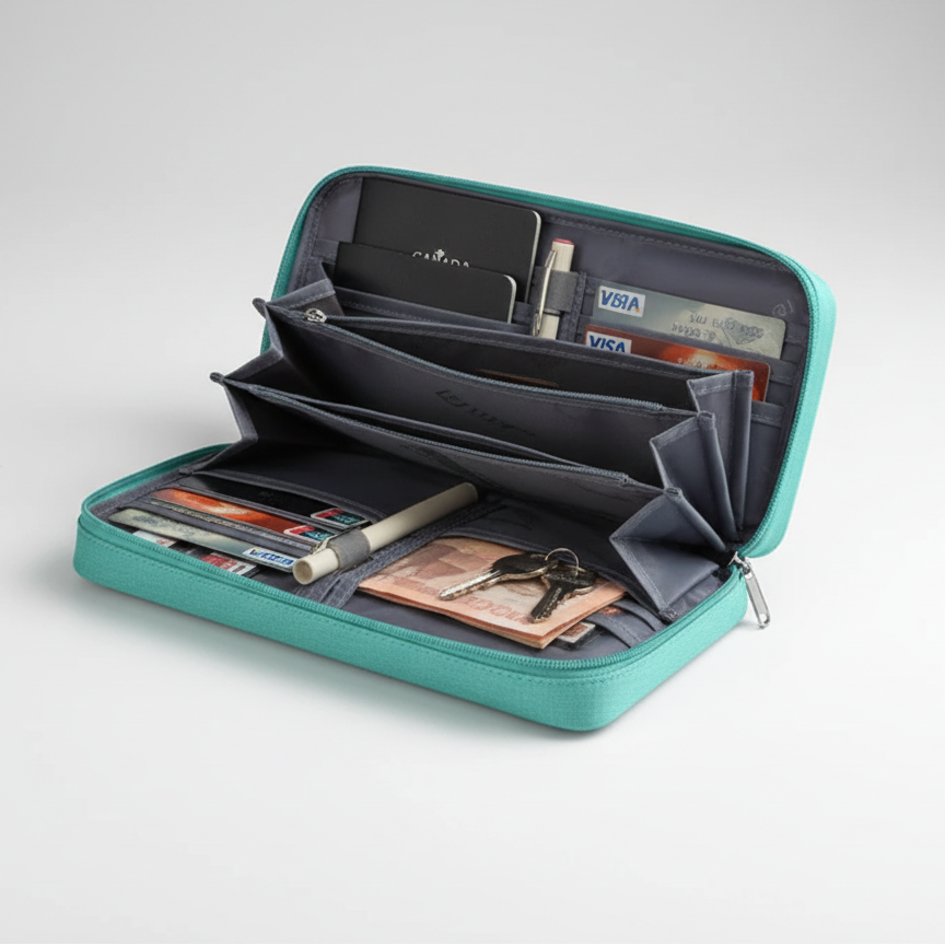 Nordspur | Travelyra Zip Around Passport Organizer