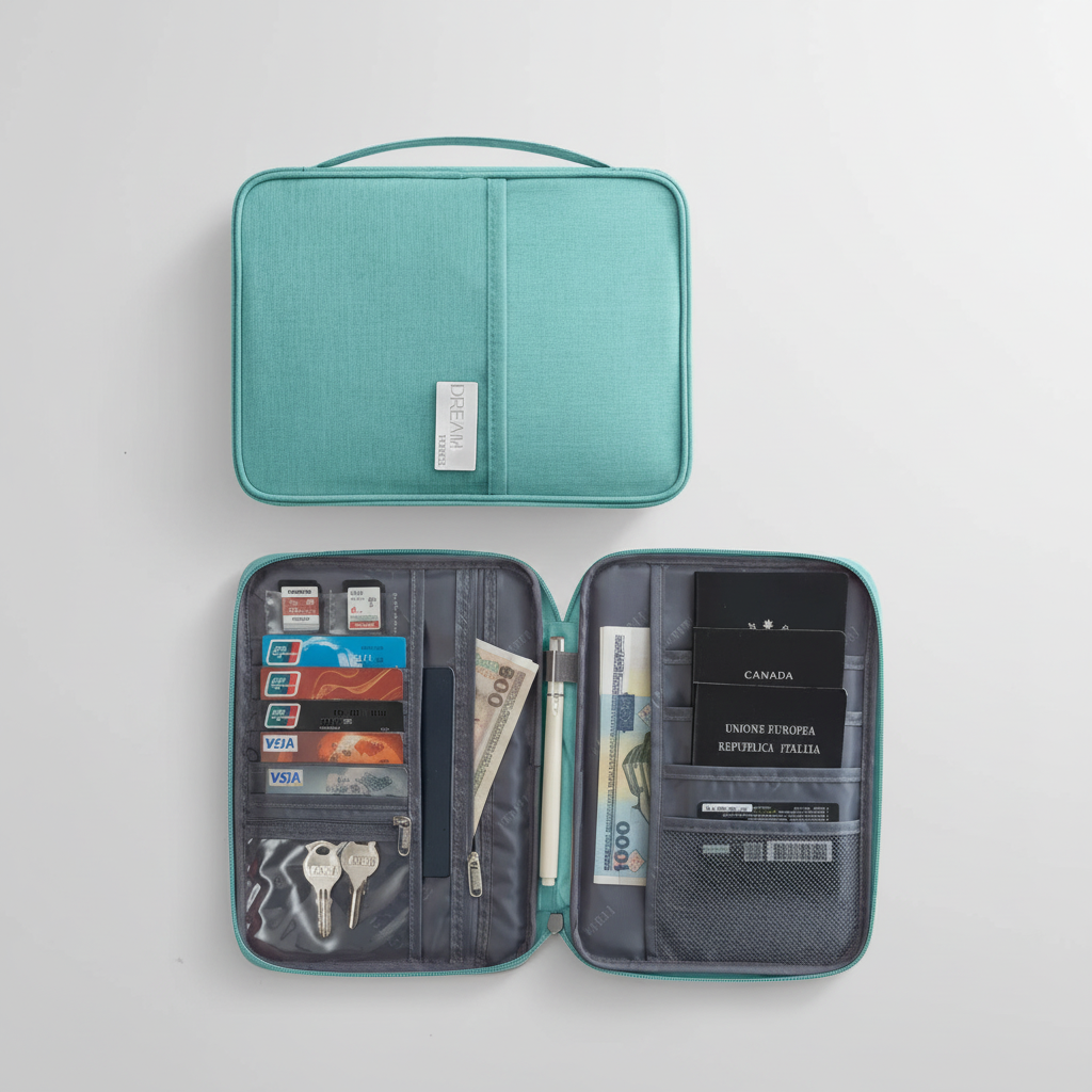Nordspur | Travelyra Zip Around Passport Organizer